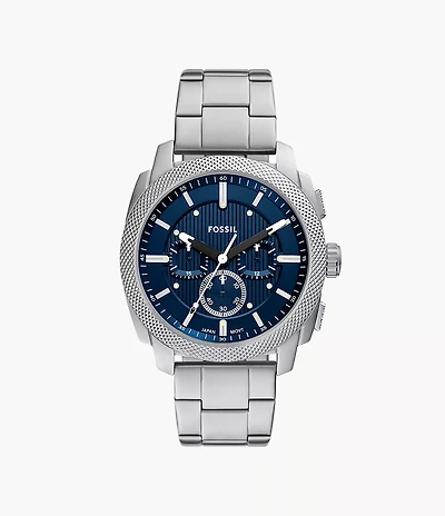 Machine Chronograph Stainless Steel Watch