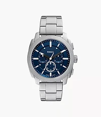 Machine Chronograph Stainless Steel Watch