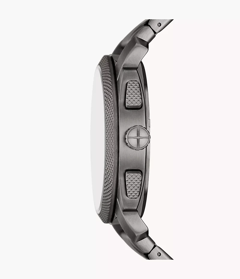 Machine Chronograph Smoke Stainless Steel Watch