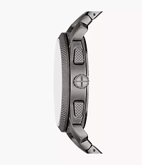Machine Chronograph Smoke Stainless Steel Watch