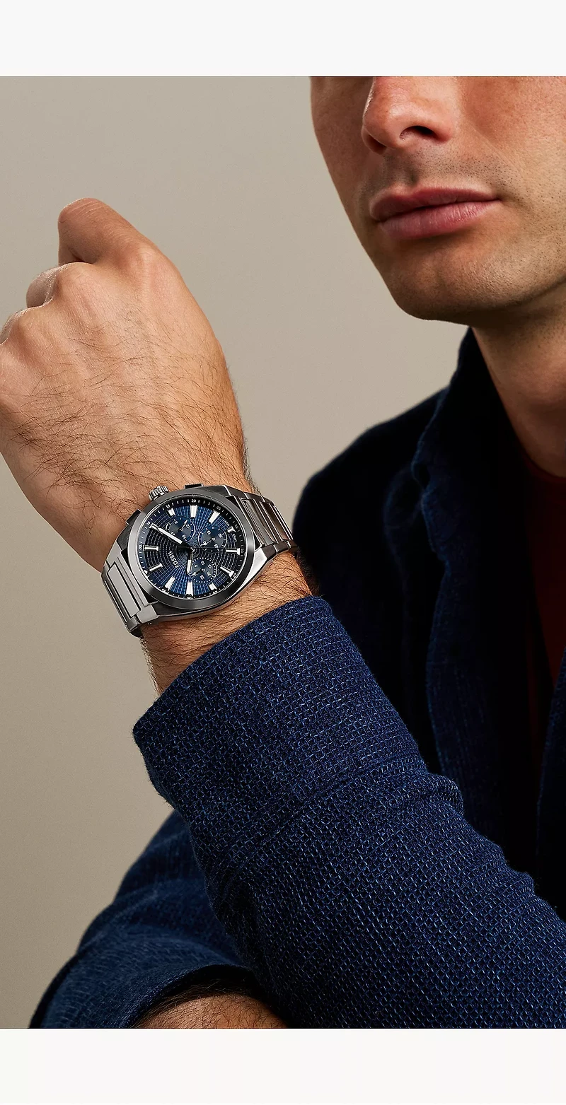 Everett Chronograph Stainless Steel Watch