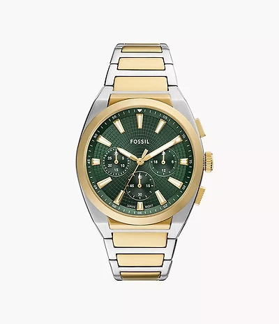Everett Chronograph Two-Tone Stainless Steel Watch