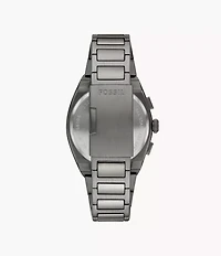 Everett Chronograph Smoke Stainless Steel Watch