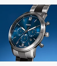 Neutra Chronograph Smoke Stainless Steel Watch