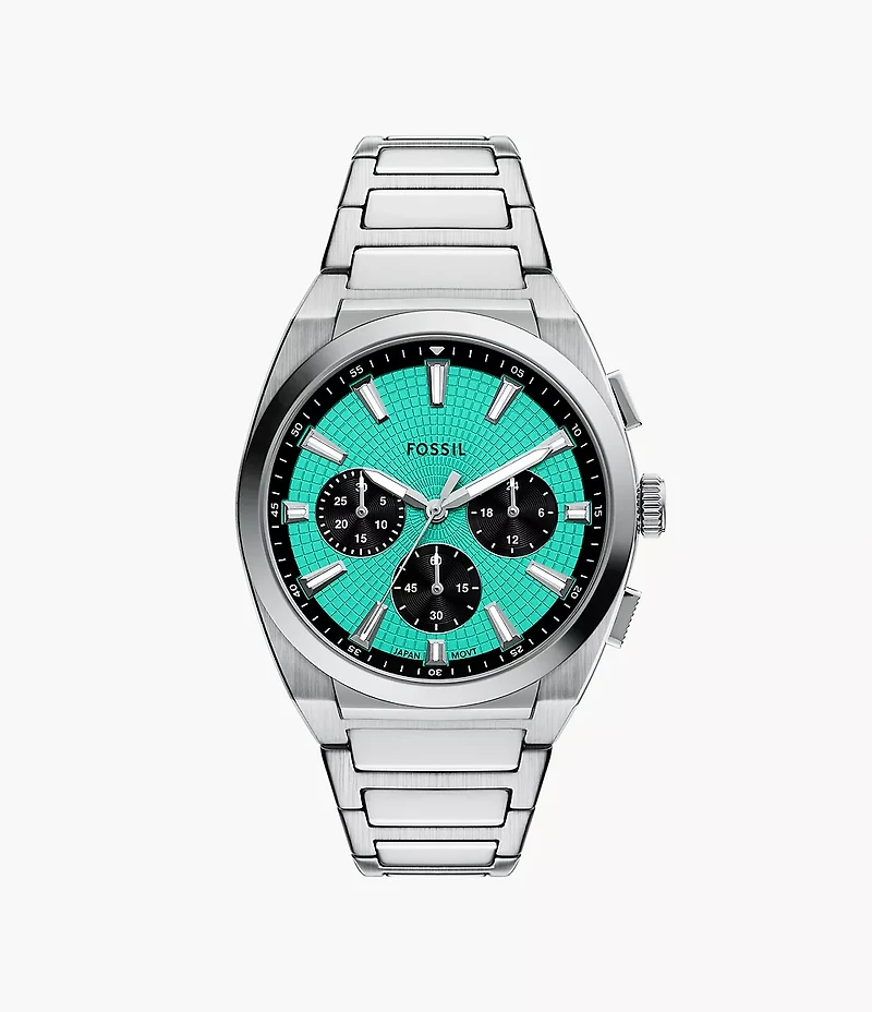 Everett Chronograph Stainless Steel Watch