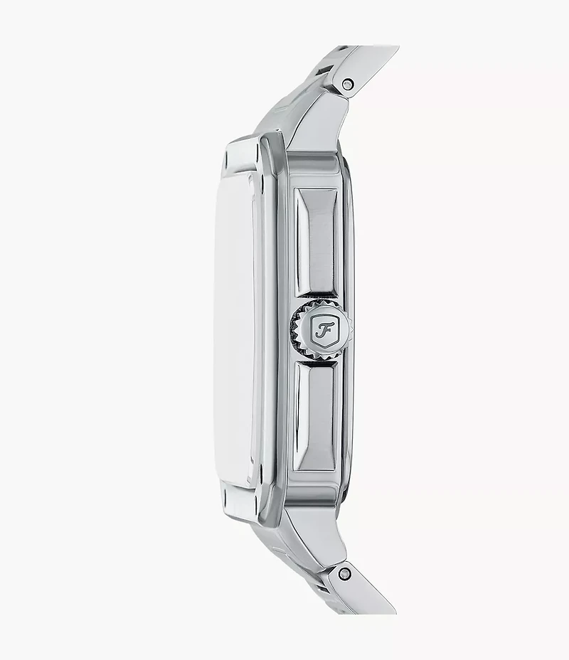 Crosby Three-Hand Date Stainless Steel Watch
