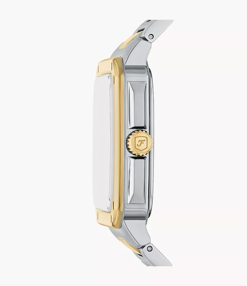 Crosby Three-Hand Date Two-Tone Stainless Steel Watch
