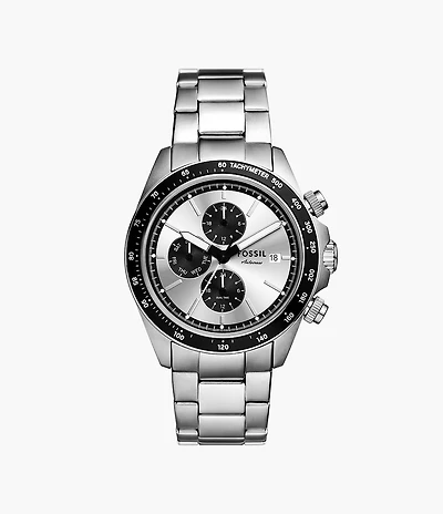 Autocross Multifunction Stainless Steel Watch