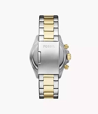 Autocross Multifunction Two-Tone Stainless Steel Watch