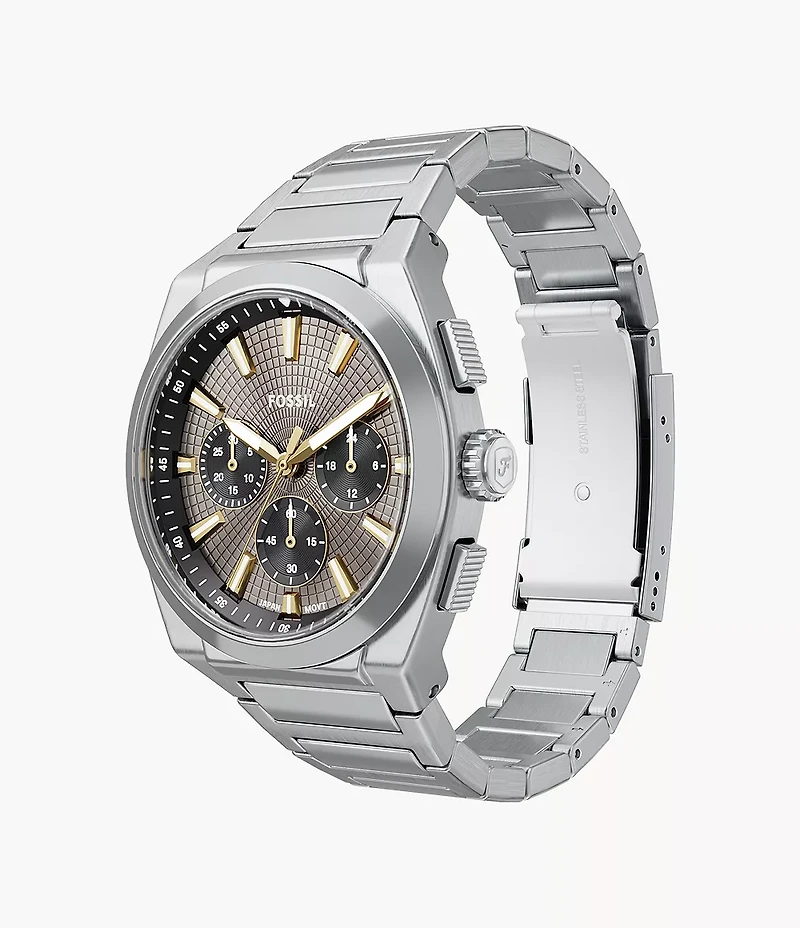 Everett Chronograph Stainless Steel Watch