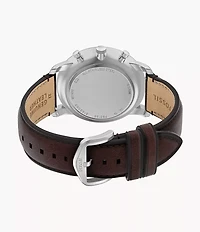 Neutra Chronograph Brown Leather Watch