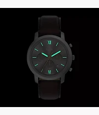 Neutra Chronograph Brown Leather Watch