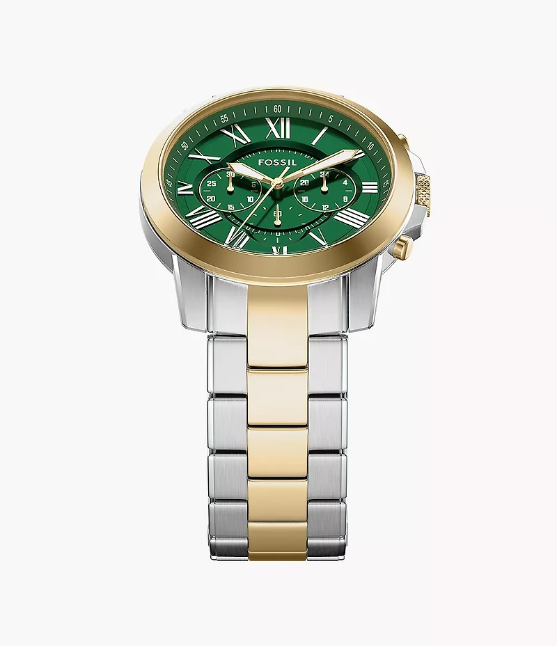 Grant Chronograph Two-Tone Stainless Steel Watch