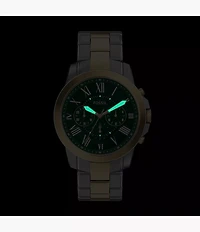 Grant Chronograph Two-Tone Stainless Steel Watch