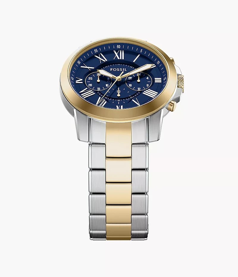 Grant Chronograph Two-Tone Stainless Steel Watch