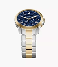 Grant Chronograph Two-Tone Stainless Steel Watch