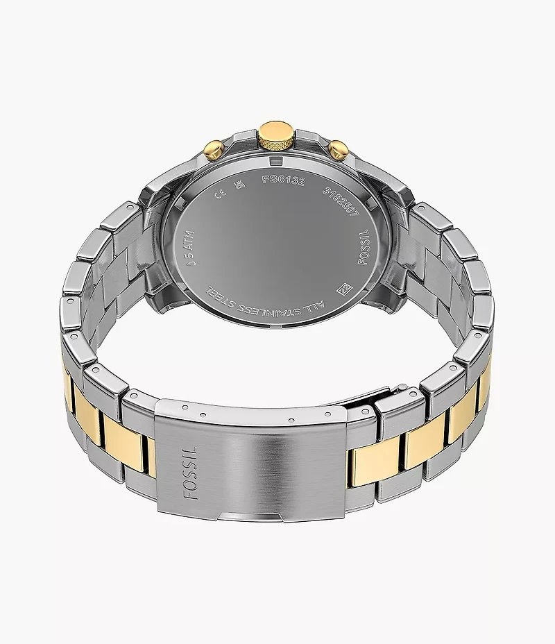 Grant Chronograph Two-Tone Stainless Steel Watch