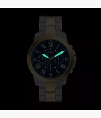 Grant Chronograph Two-Tone Stainless Steel Watch