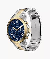 Grant Chronograph Two-Tone Stainless Steel Watch