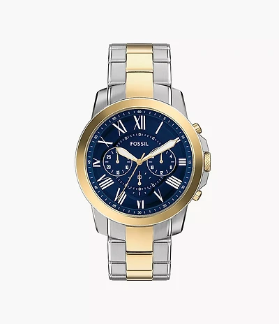 Grant Chronograph Two-Tone Stainless Steel Watch