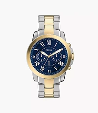 Grant Chronograph Two-Tone Stainless Steel Watch