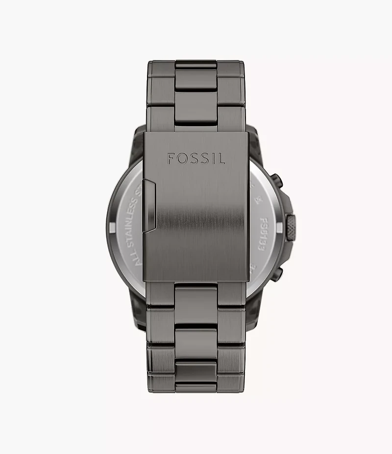 Grant Chronograph Gunmetal Stainless Steel Watch