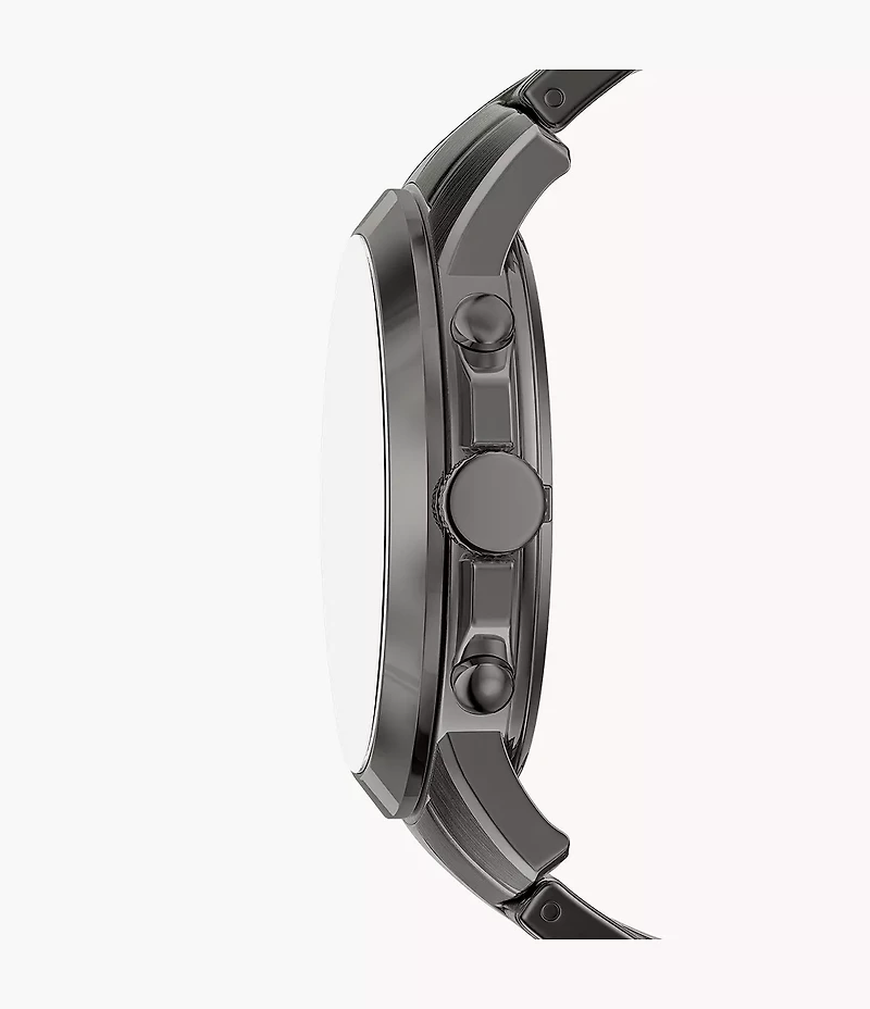Grant Chronograph Gunmetal Stainless Steel Watch