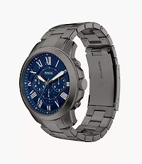Grant Chronograph Gunmetal Stainless Steel Watch
