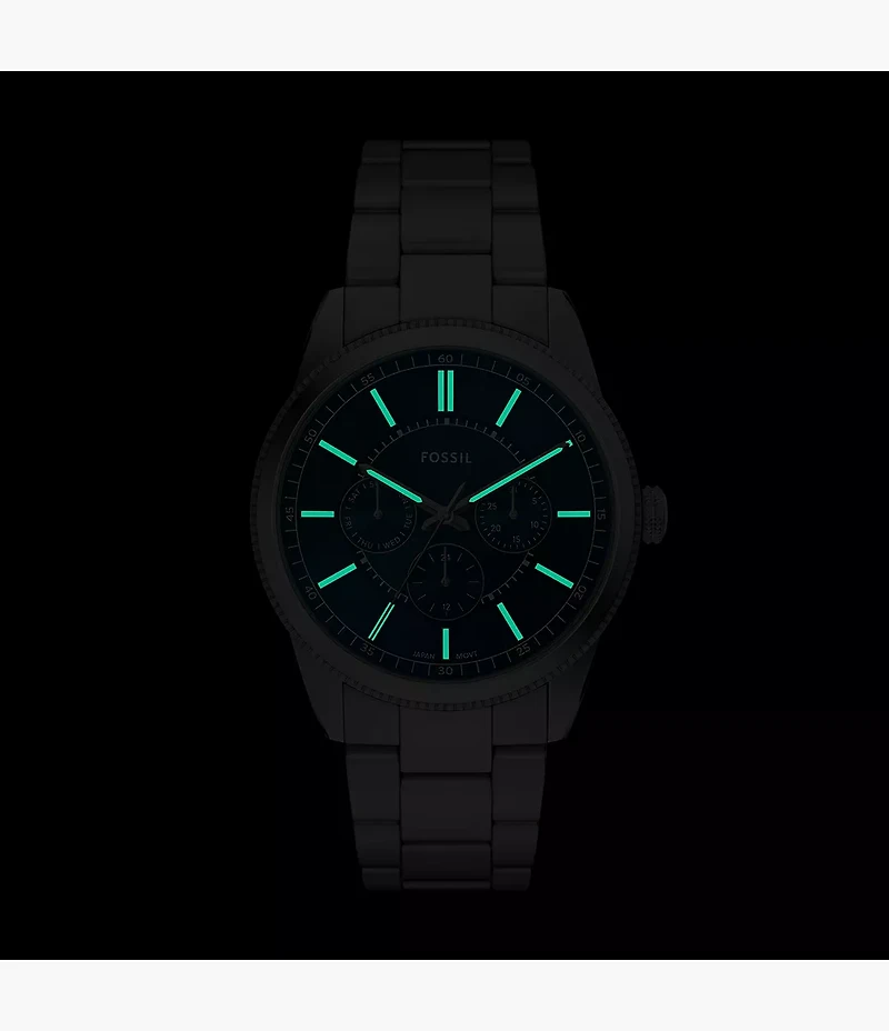 Pearson Multifunction Stainless Steel Watch