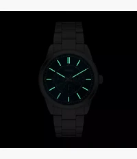 Pearson Multifunction Stainless Steel Watch