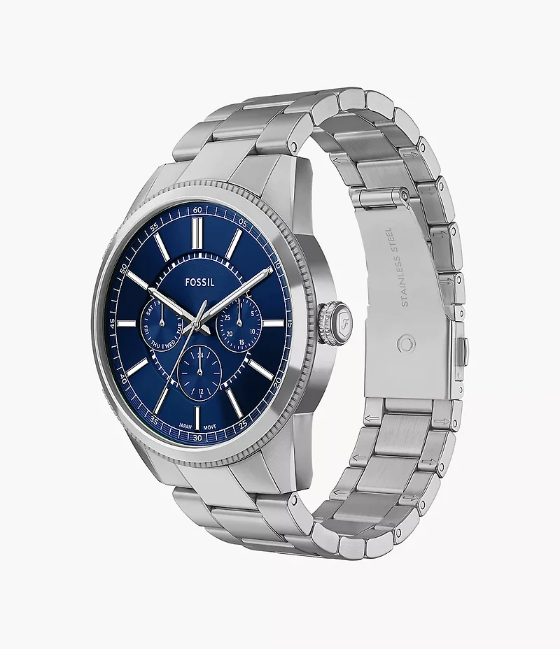 Pearson Multifunction Stainless Steel Watch
