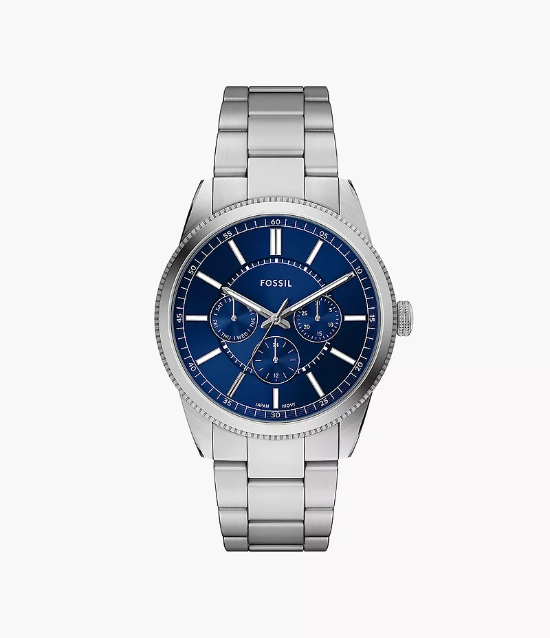 Pearson Multifunction Stainless Steel Watch