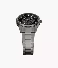 Pearson Multifunction Gunmetal Stainless Steel Watch