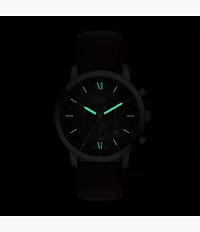 Neutra Chronograph Brown Leather Watch