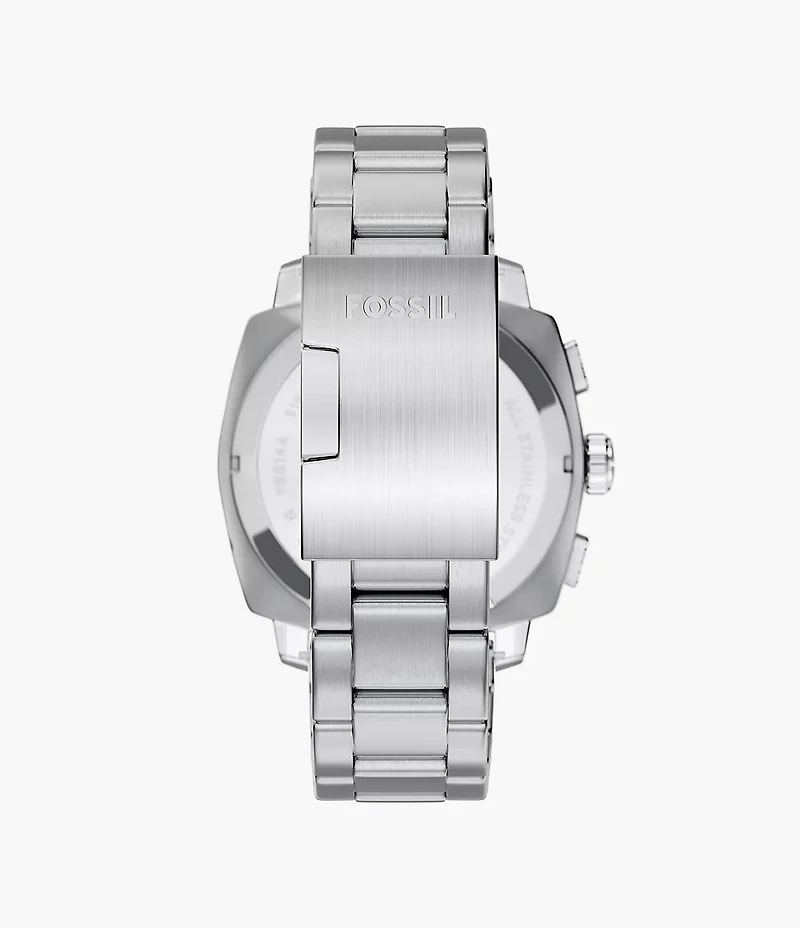Machine Chronograph Stainless Steel Watch