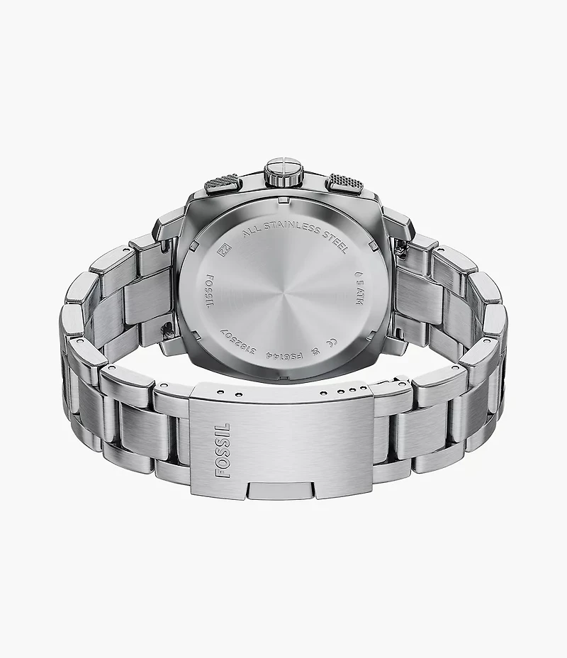 Machine Chronograph Stainless Steel Watch