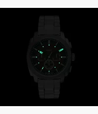 Machine Chronograph Stainless Steel Watch