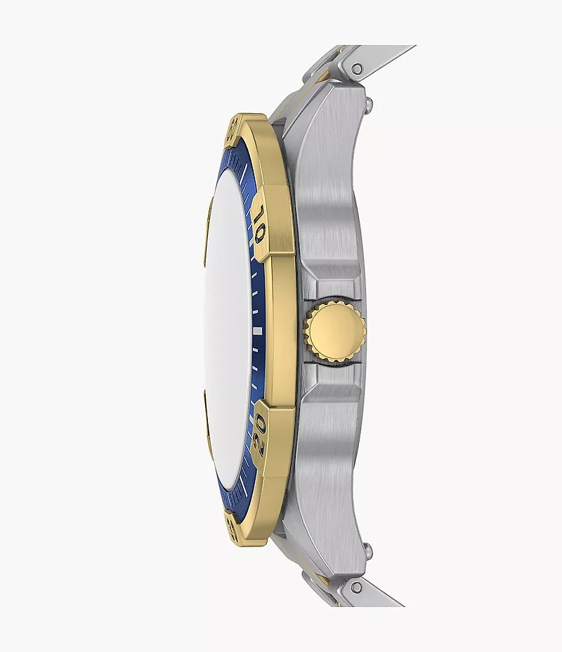 Garrett Multifunction Two-Tone Stainless Steel Watch