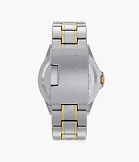 Garrett Multifunction Two-Tone Stainless Steel Watch