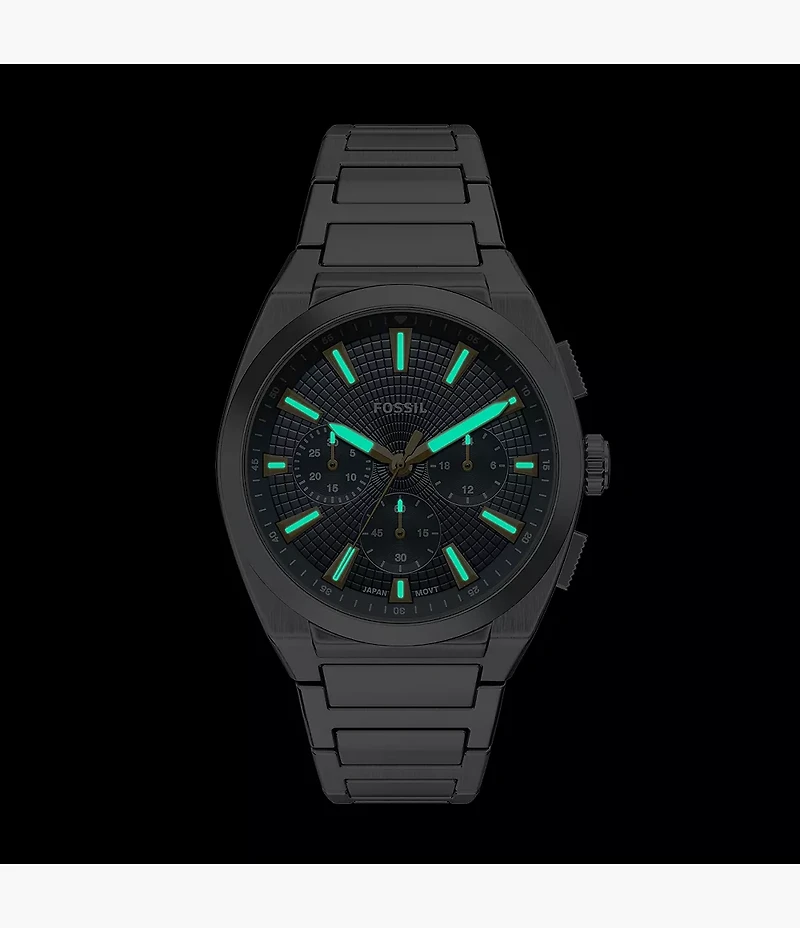 Everett Chronograph Stainless Steel Watch