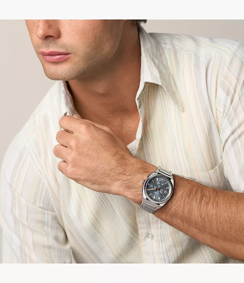 Everett Chronograph Stainless Steel Watch