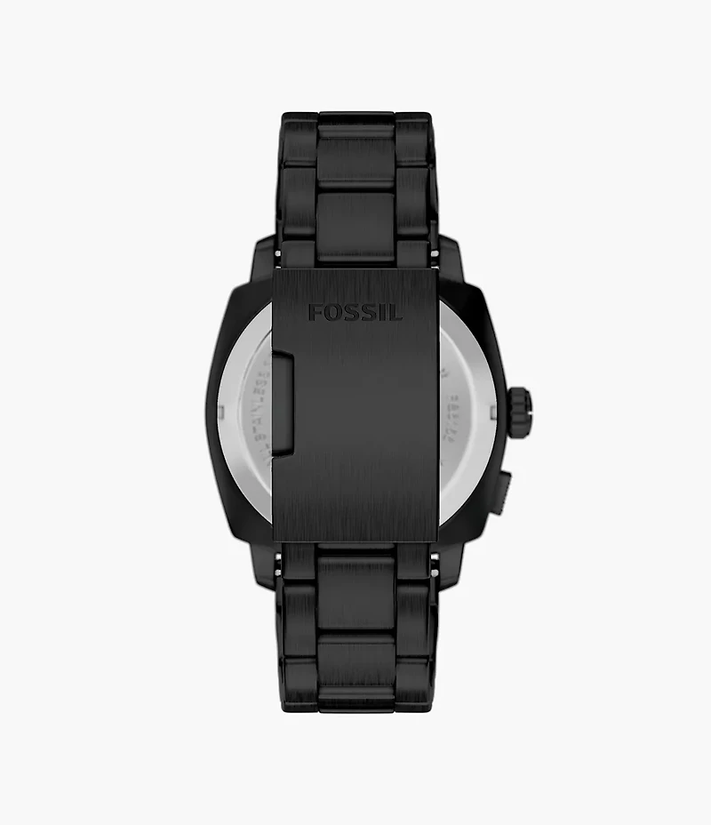 Machine Big Tic 41MM Black Stainless Steel Watch