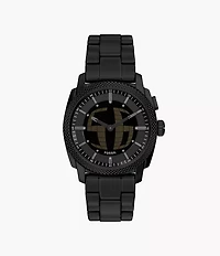 Machine Big Tic 41MM Black Stainless Steel Watch