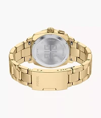 Machine Big Tic 41MM Gold-Tone Stainless Steel Watch