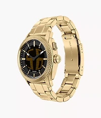 Machine Big Tic 41MM Gold-Tone Stainless Steel Watch