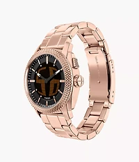 Machine Big Tic 41MM Rose Gold-Tone Stainless Steel Watch