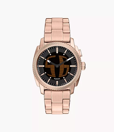Machine Big Tic 41MM Rose Gold-Tone Stainless Steel Watch