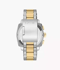 Machine Chronograph Two-Tone Stainless Steel Watch