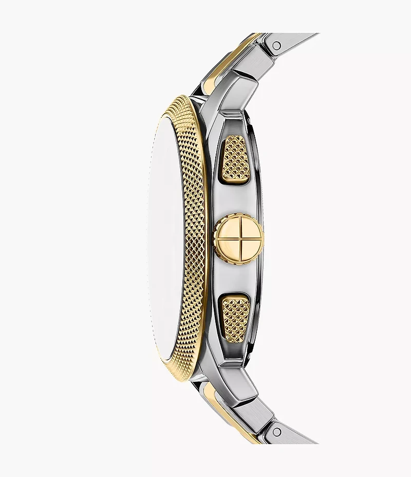 Machine Chronograph Two-Tone Stainless Steel Watch