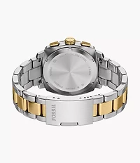 Machine Chronograph Two-Tone Stainless Steel Watch